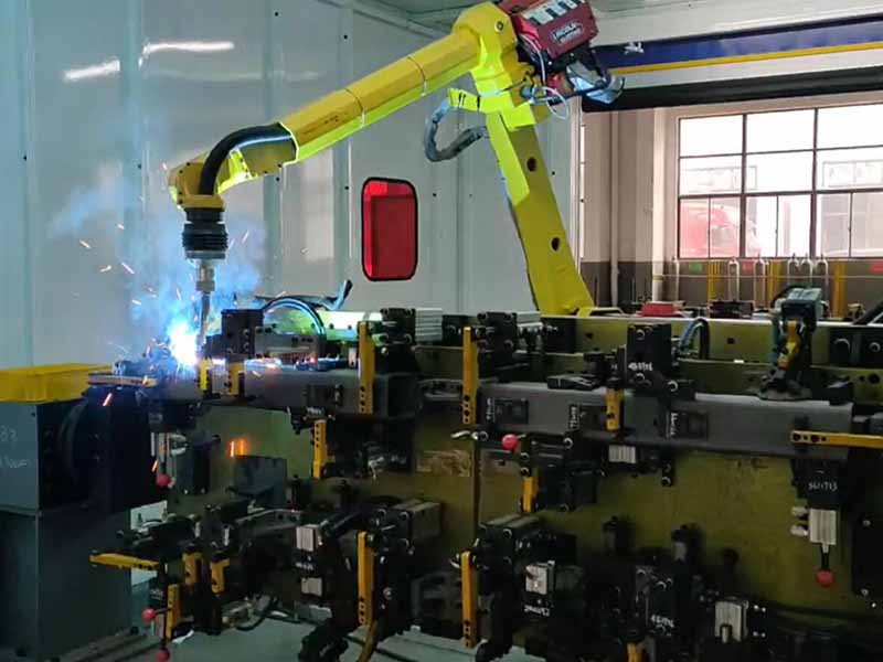 焊接機(jī)器人焊接工裝夾具定制