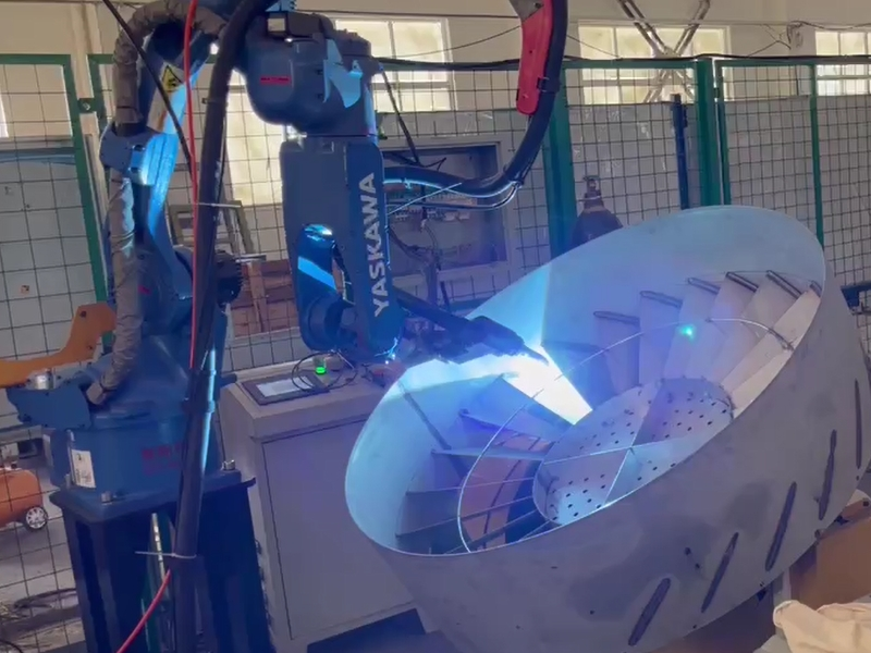 常州鋁合金葉輪安川焊接機(jī)器人廠家